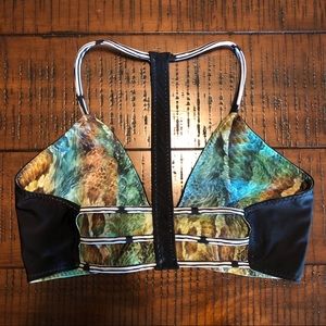 SOLD - Savage Swim Phoenix Reversible Bikini Top M